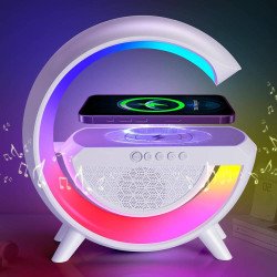 2301 LED G-Shape Wireless Charging Speaker