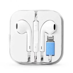 Earphone with Remote and Mic For iPhones (white)