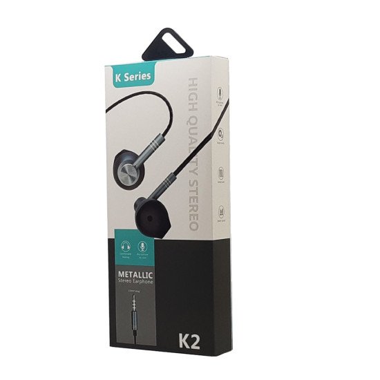 K-Series K2 Metal Stereo Earphone (green) K-Series K2 Metal Stereo Earphone (green)