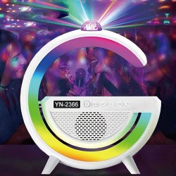 YN2366 LED G-Shape Wireless Charging Speaker