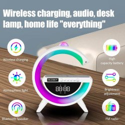 LED G-Shape Wireless Charging Speaker