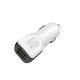 3.1A Mini Dual USB Car Charger Adapter (white) 3.1A Mini Dual USB Car Charger Adapter (white)