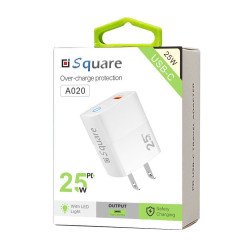 25W C Port Charging Adapter (white)