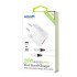 38W Dual Port Home Charger w/ 8 Pins to C Cable