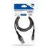 Pack of 12 Braided USB To C Cable 3ft (grey)