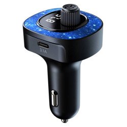 C41 Star Light Car Charger FM Transmitter