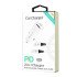 8 Pins to Type-C 2 in 1 Car Charger (white)