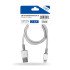 Pack of 12 Braided USB To 8 Pins Cable 3ft (grey)