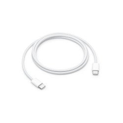 Braided Type-C to Type C 60W Quick Charge Cable 3FT (white)