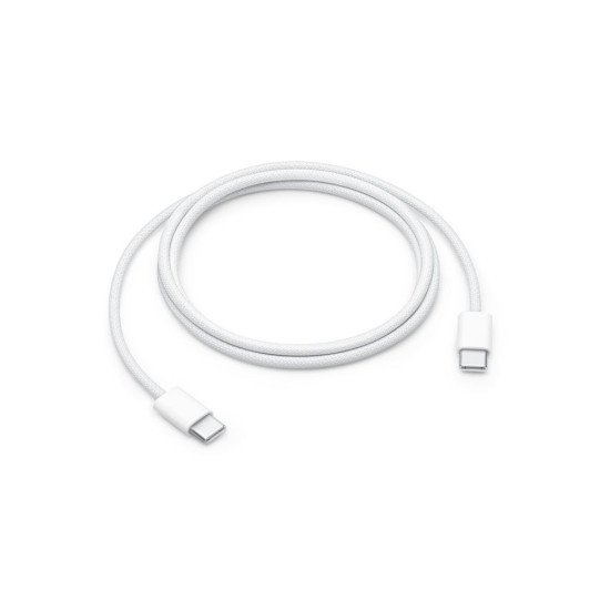 Braided Type-C to Type C 60W Quick Charge Cable 3FT (white) Braided Type-C to Type C 60W Quick Charge Cable 3FT (white)