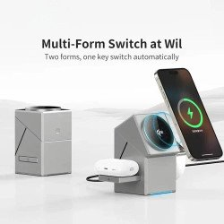 15W Foldable 3 IN 1 Wireless Charger