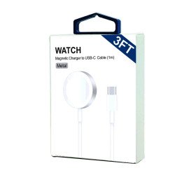 Metal Magnetic Charging C Cable For iWatch (3FT)