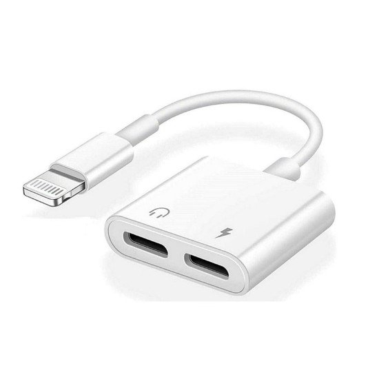 Dual 8 Pins Audio & Charge Adapter Dual 8 Pins Audio & Charge Adapter