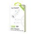 18W PD 2 in 1 Car Charger w/ C to C Cable (white)