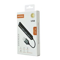 USB Plug to 4 USB Port Extender
