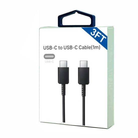 Type C To Type C Cable 3FT (black) Type C To Type C Cable 3FT (black)