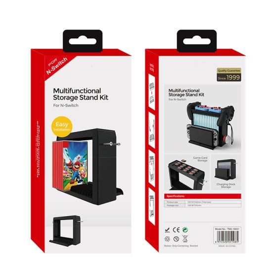 Game Storage for Nintendo Switch w/ Controller Holder Game Storage for Nintendo Switch w/ Controller Holder