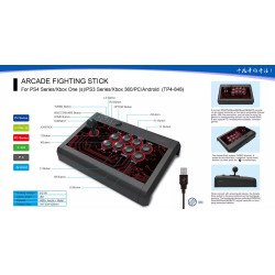 Arcade Fighting Stick For PS4 , Xbox, PC, Switch