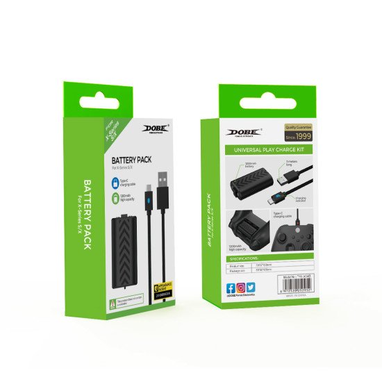1200mAh Battery Pack for Xbox S/X Controller 1200mAh Battery Pack for Xbox S/X Controller