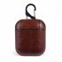 PU Leather Case For Airpod 1/2 (brown)