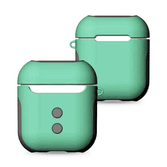 Dual Layer Hybrid Case For Airpod 1 / 2 (turquoise) Dual Layer Hybrid Case For Airpod 1 / 2 (turquoise)