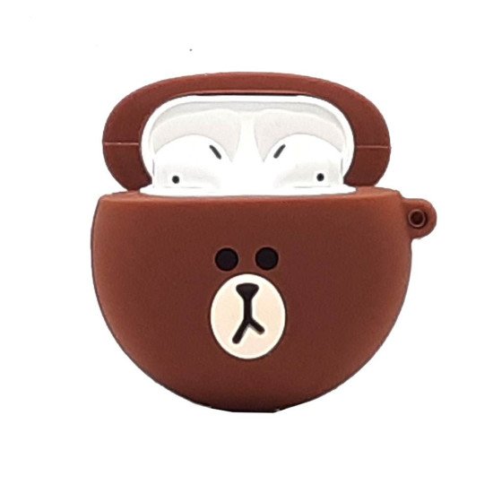 Silicone Case For Airpod 1/2 (bear) Silicone Case For Airpod 1/2 (bear)