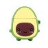 Silicone Case For Airpod 1/2 (avocado)