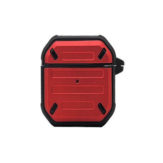 Full Body Rugged Case for Air Pod 1/2 (red) Full Body Rugged Case for Air Pod 1/2 (red)