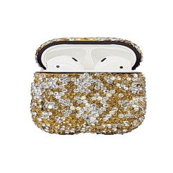 Glitter Stone Case For for Airpod Pro (gold)