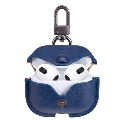 PU Leather Case For Airpod 3 (blue)