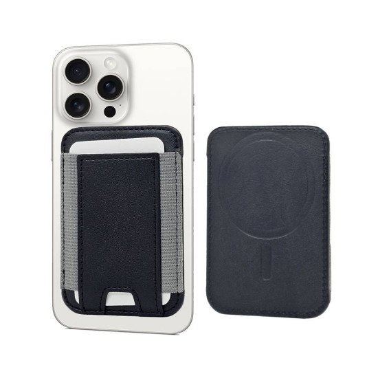 Magsafe Leather Card Pouch (black) Magsafe Leather Card Pouch (black)
