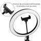 MJ26 10" RGB Selfie Ring Light w/ Tri-pod & Phone holder MJ26 10" RGB Selfie Ring Light w/ Tri-pod & Phone holder