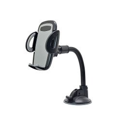 Long Tube One buttom release Phone holder (black)