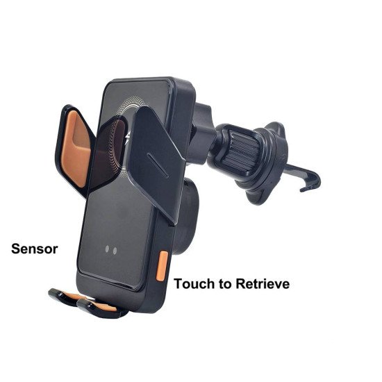 T11 Auto Open Wireless Car Mount Charger (black) T11 Auto Open Wireless Car Mount Charger (black)