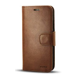 Leather Wallet Case For Samsung Galaxy Note 20 Ultra (brown)