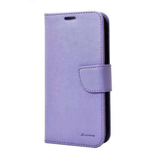 Leather Wallet Case For iPhone 13 Pro Max (purple) Leather Wallet Case For iPhone 13 Pro Max (purple)