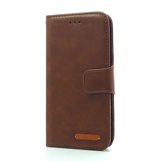 Leather Wallet Case For iPhone X (brown) Leather Wallet Case For iPhone X (brown)