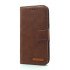 Leather Wallet Case For iPhone X (brown)