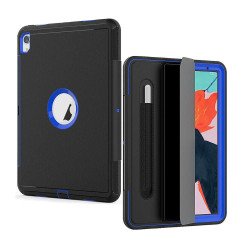 Hybrid Heavy Duty Flip Smart Cover For iPad Pro 11 2018 (blue)