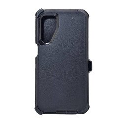 Defender Case w/ Clip For Samsung  A36 5G (black)