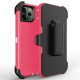 Defender Case w/ Clip For iPhone 12 Mini (pink) Defender Case w/ Clip For iPhone 12 Mini (pink)