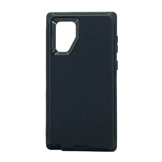 Defender Case w/ Clip For Samsung Note 10 Plus (black) Defender Case w/ Clip For Samsung Note 10 Plus (black)
