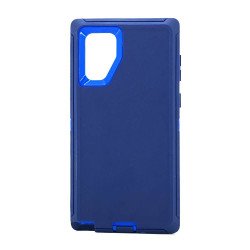 Defender Case w/ Clip For Samsung  Note 10 Plus (blue)