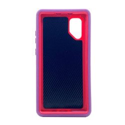 Defender Case w/ Clip For Samsung  Note 10 (purple+pink)