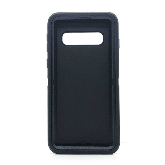 Defender Case w/ Clip For Samsung S10 Plus (black) Defender Case w/ Clip For Samsung S10 Plus (black)