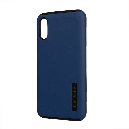 Ultra Matte Hybrid Case For Samsung A02, A022 (navy) Ultra Matte Hybrid Case For Samsung A02, A022 (navy)