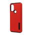Ultra Matte Hybrid Case For Motorola Moto G Power 2022 (red)