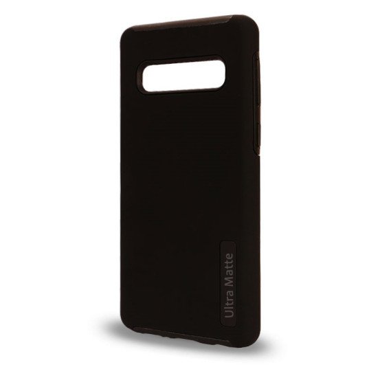 Ultra Matte Hybrid Case For Samsung S10 Plus (black) Ultra Matte Hybrid Case For Samsung S10 Plus (black)