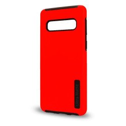 Ultra Matte Hybrid Case For Samsung S10 Plus (red)