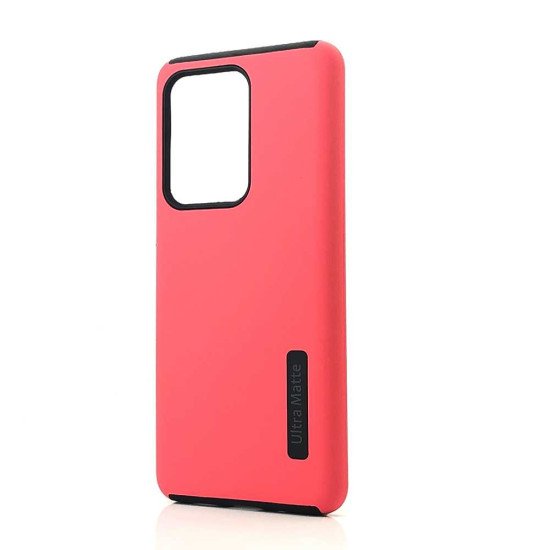 Ultra Matte Hybrid Case For Samsung S20 Ultra (hotpink) Ultra Matte Hybrid Case For Samsung S20 Ultra (hotpink)